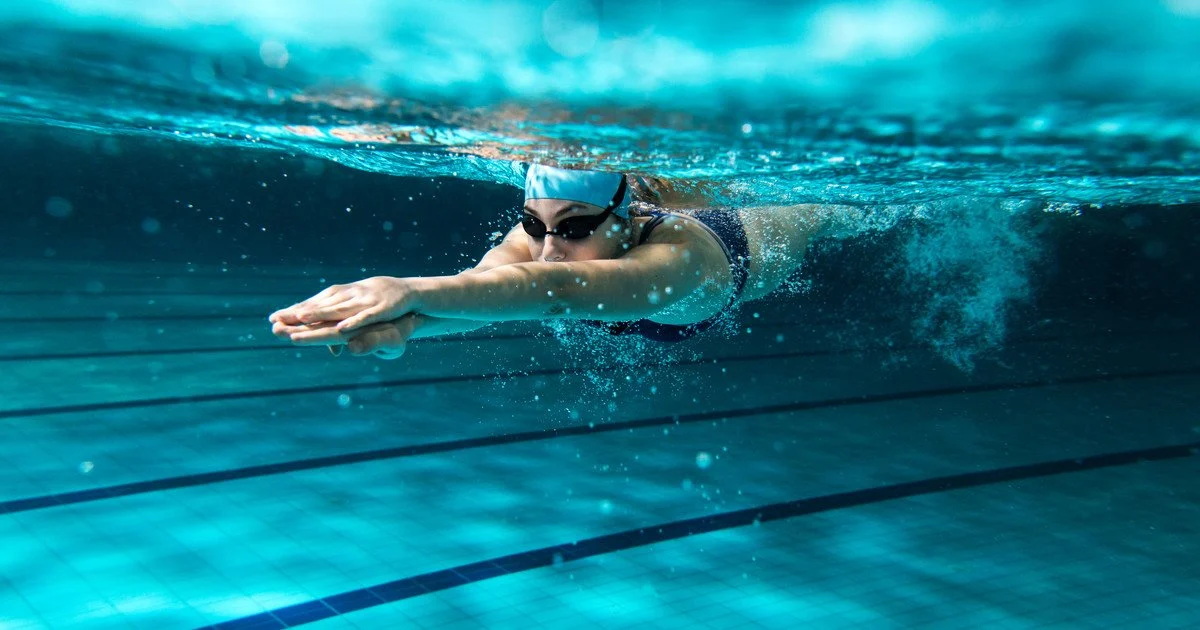 Романтика в стиле плавания